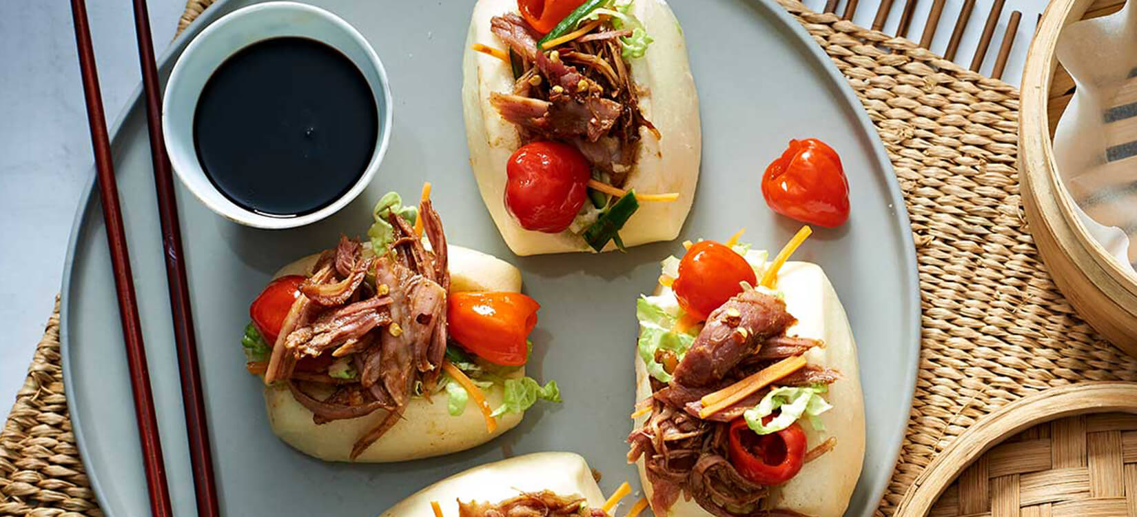Guo Bao & Ginger Pulled Pork