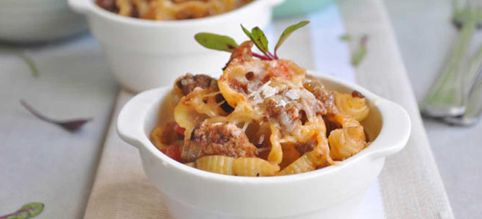 Quick Beef & Noodle Bake